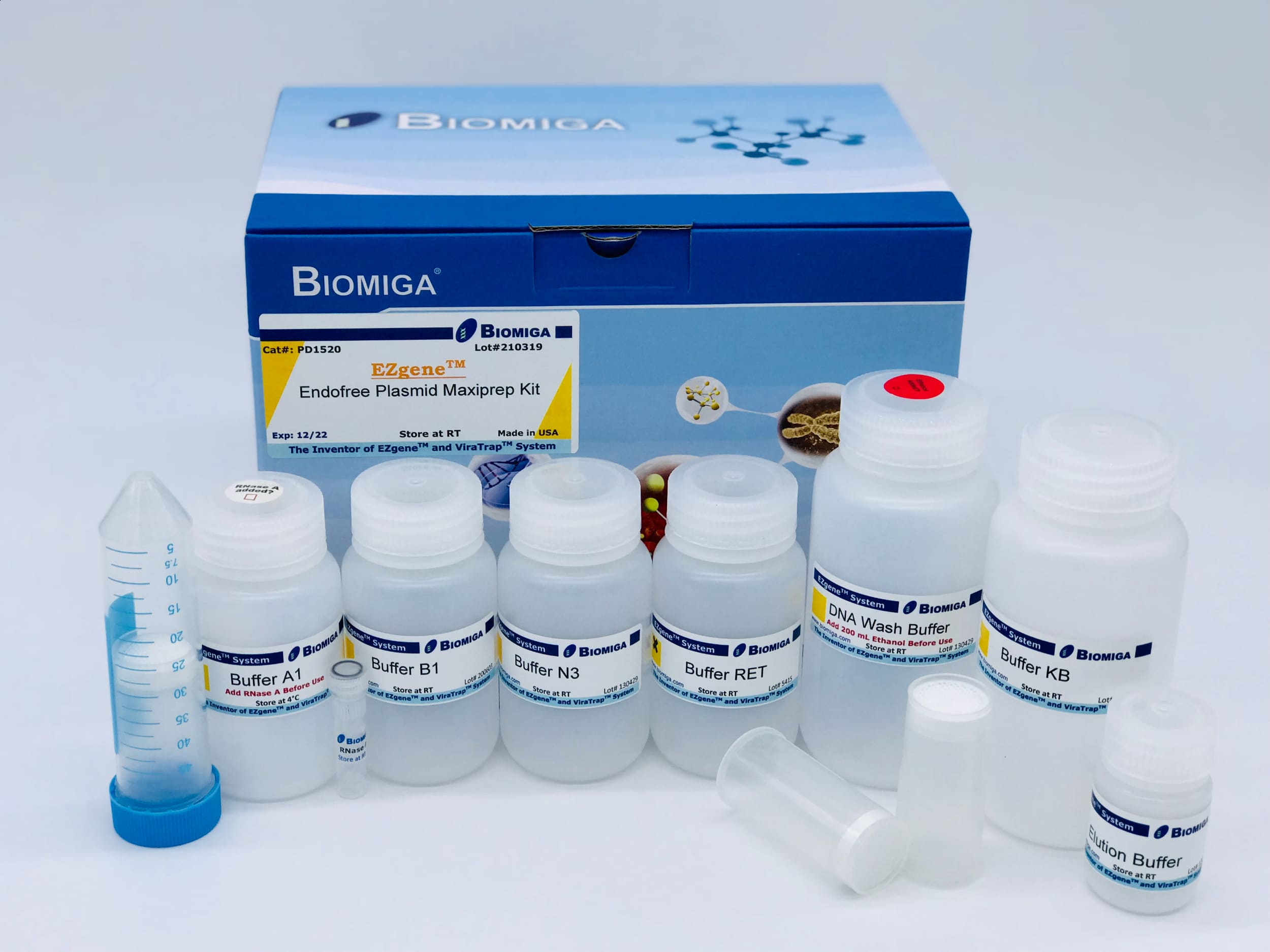 Endofree Plasmid Ezflow Maxi Kit Biomiga